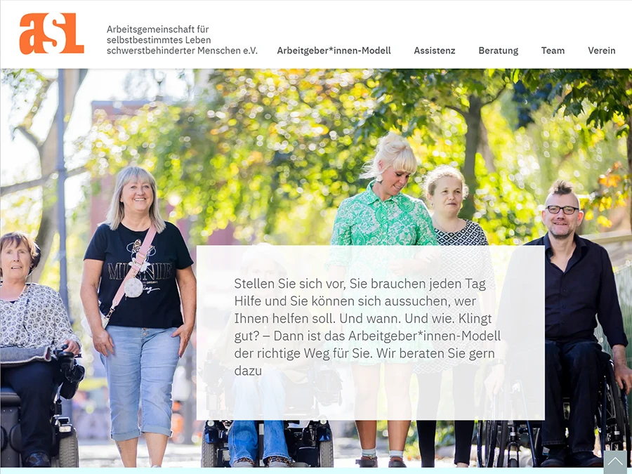 Referenz von Internet-Service Berlin: ASL, Berlin