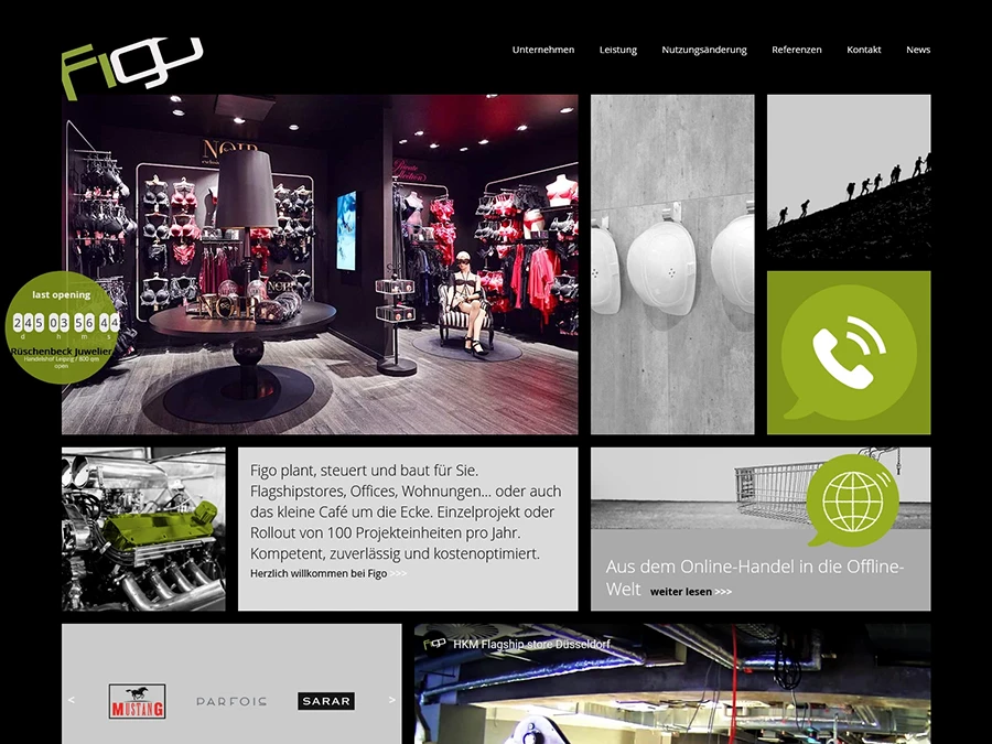 Referenz von Internet-Service Berlin: Figo Gmbh, Bochum/Berlin